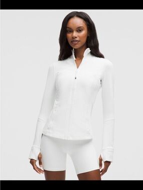 Lululemon Alpine White Define Luon Jacket Size 10